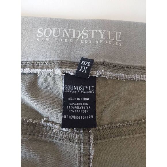 Sound/Style Skimmers/Capris 1X gray - Picture 4 of 6